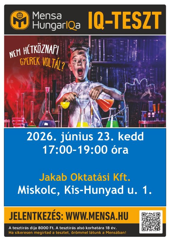 Mennyi az annyi? – Valódi IQ teszten mérhetik magukat a miskolciak