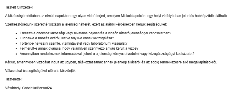 Mi folyik Miskolctapolcán? – A habzó víz nyomába eredtünk
