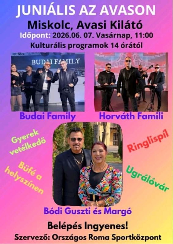 Juniálist rendeznek az Avasi Kilátónál, ingyenes programokkal várják az érdeklődőket