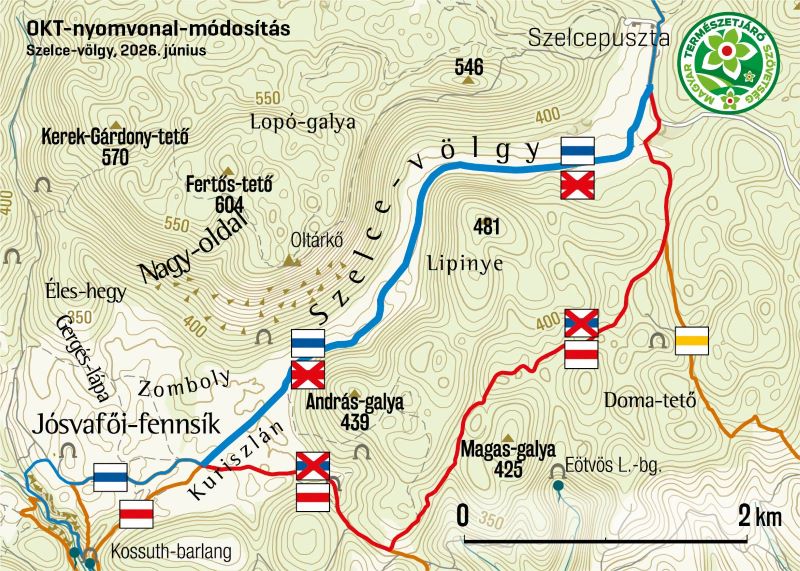 Borsodban bővül az Országos Kéktúra